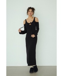 ALEXIA STAM（アリシアスタン） ワンピース Open Shoulder Long Dress