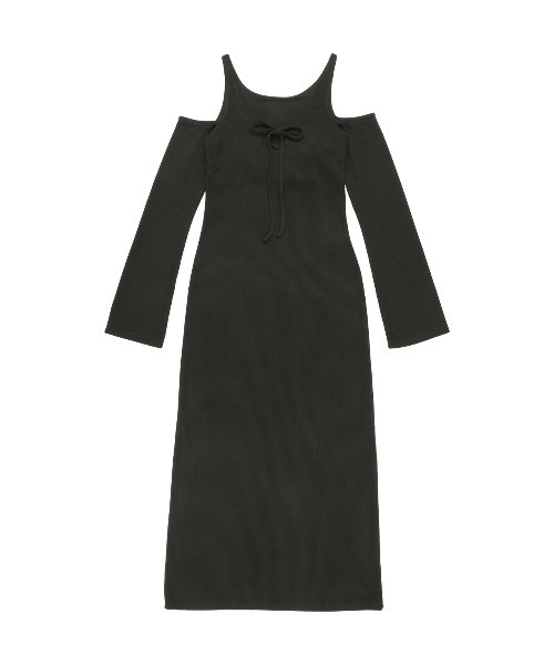 アリシアスタン　シャーロット　ワンピース　S ALEXIA STAM（アリシアスタン） ワンピース Open Shoulder Long Dress