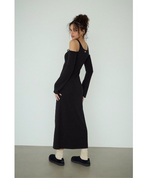 ALEXIA STAM（アリシアスタン） ワンピース Open Shoulder Long Dress