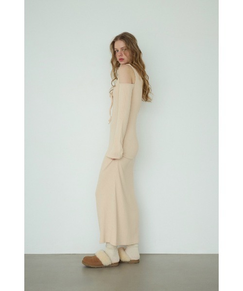 ALEXIA STAM（アリシアスタン） ワンピース Open Shoulder Long Dress