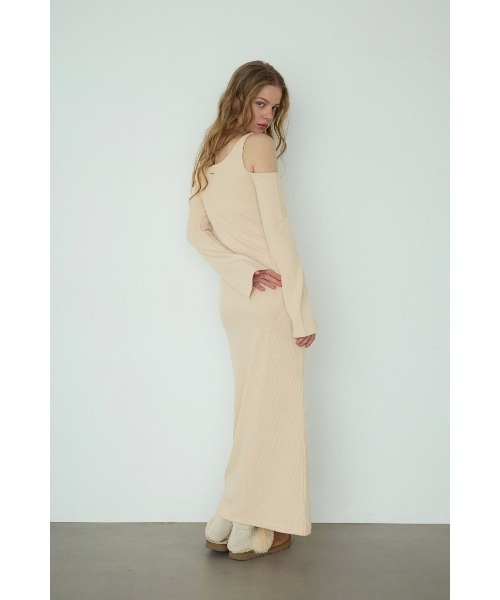 ALEXIA STAM（アリシアスタン） ワンピース Open Shoulder Long Dress