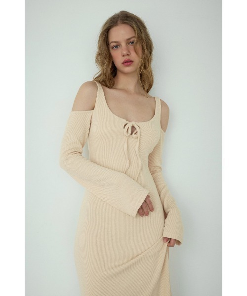 ALEXIA STAM（アリシアスタン） ワンピース Open Shoulder Long Dress