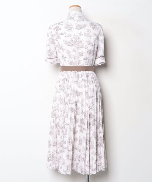 LAISSE PASSE（レッセパッセ） 半袖ワンピース SMALL スモークピンク