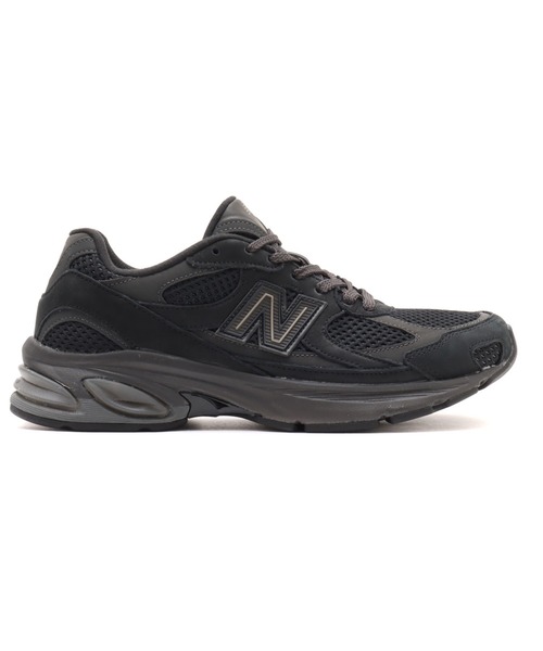 「New Balance」 ローカットスニーカー 28.0cm ブラック メンズ