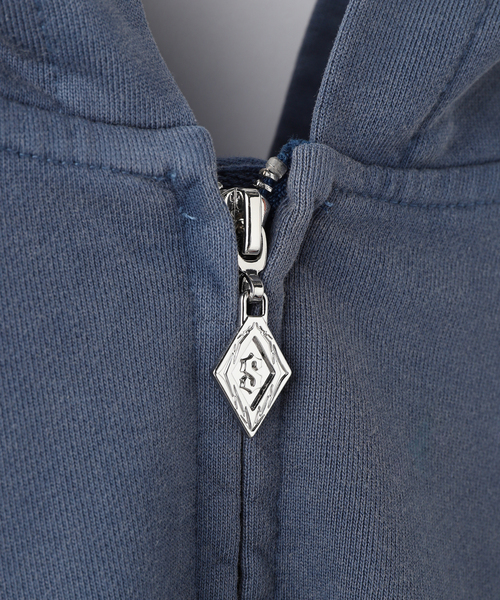 SUPPLIER（サプライヤー） パーカー Cross Rhinestone Zip Hoodie