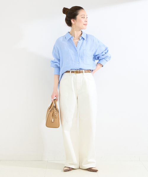 B.C STOCK（ベーセーストック） ワイドパンツ ジーンズ デニム デニム 