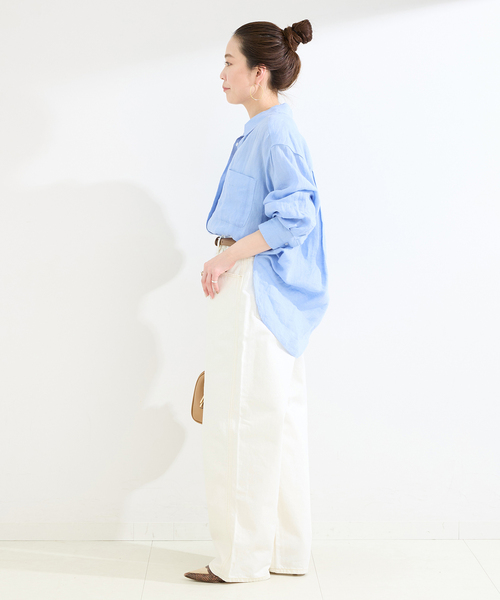 B.C STOCK（ベーセーストック） ワイドパンツ ジーンズ デニム デニム 