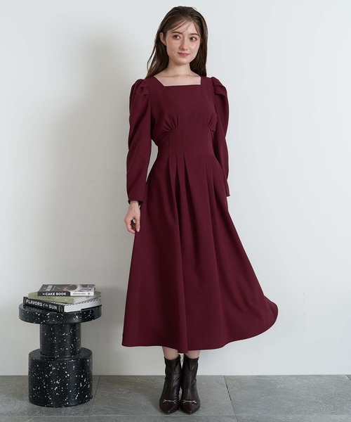 「NOELA」 長袖ワンピース S ブラック レディース_画像5