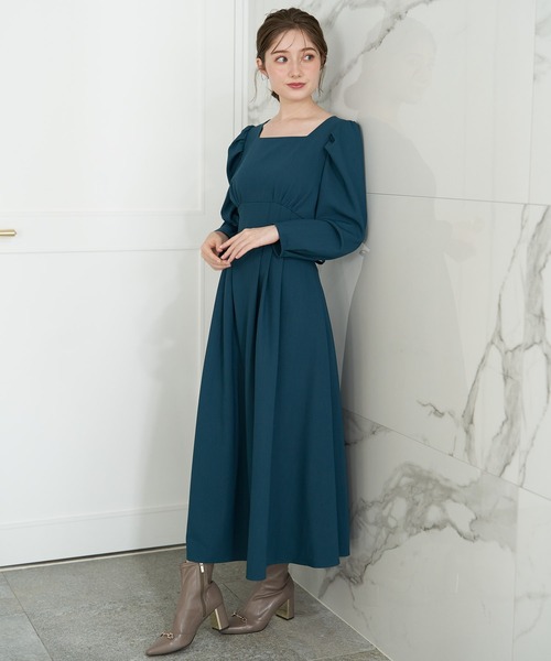 「NOELA」 長袖ワンピース S ブラック レディース_画像8