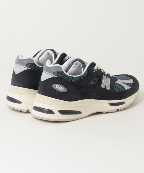 「New Balance」 ローカットスニーカー 26cm ネイビー メンズの画像