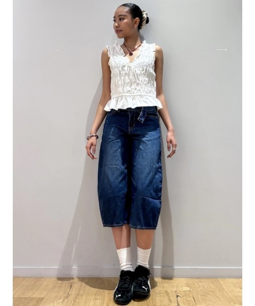 GAP（ギャップ） ジーンズ デニム デニムパンツ ハイライズ ベルト