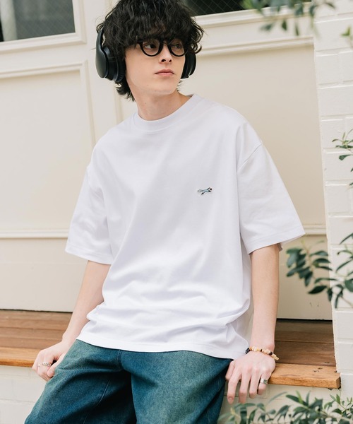 PENNEYS（ペニーズ） tシャツ 別注コラボオーバーサイズFOXワッペン
