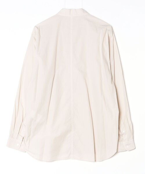 ATON（エイトン） シャツ 「ATON」SHRINK COTTON LAWN OVERSIZED SHIRT