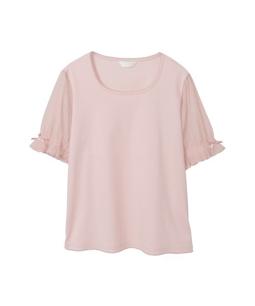 ピンクハウス　2026ドットチュールカットソー ピンクハウス 2026ドットチュールカットソー PINK HOUSE（ピンクハウス