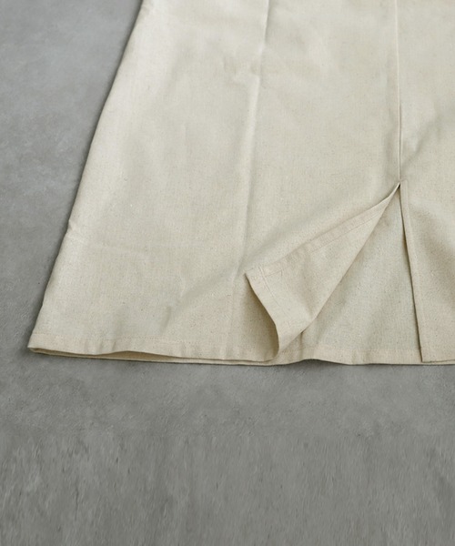 「antiqua」 ノースリーブワンピース ONESIZE オレンジ レディース_画像2