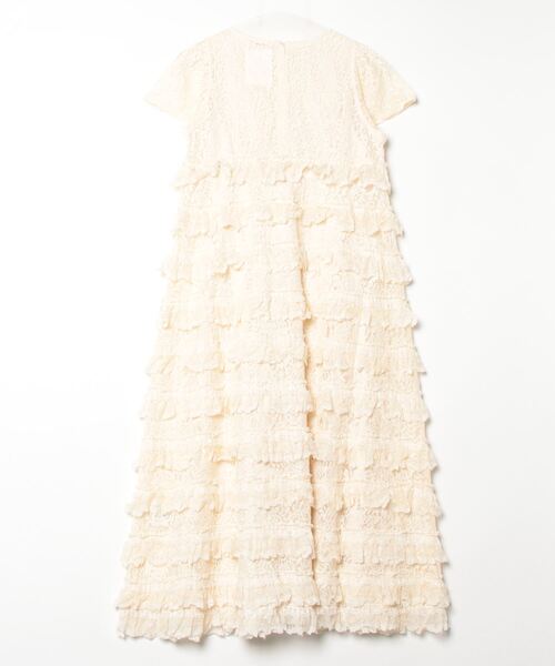 「CAROLINA GLASER」 半袖ワンピース SMALL ブラック レディース_画像2