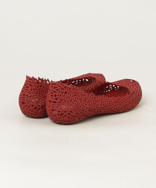 「melissa」 フラットパンプス 33 レッド レディース_画像2