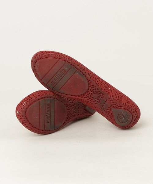 「melissa」 フラットパンプス 33 レッド レディース_画像3