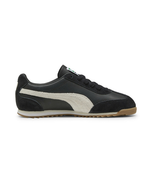 「PUMA」 ローカットスニーカー 24.5cm ブラック×ホワイト メンズ_画像5