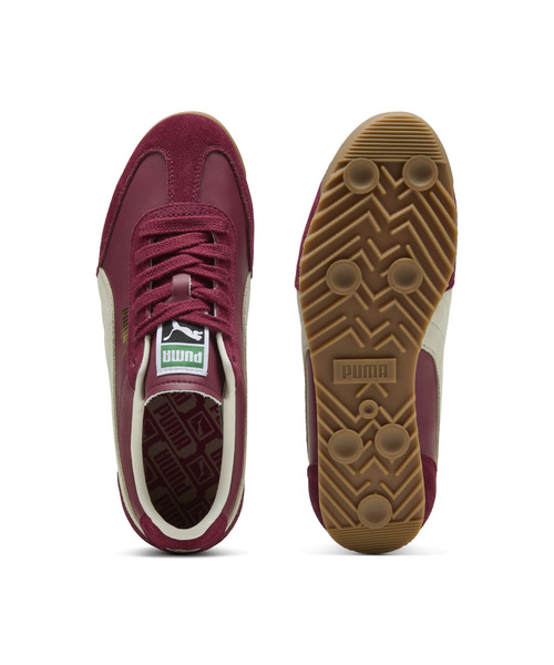 「PUMA」 ローカットスニーカー 24.5cm ブラック×ホワイト メンズ_画像9