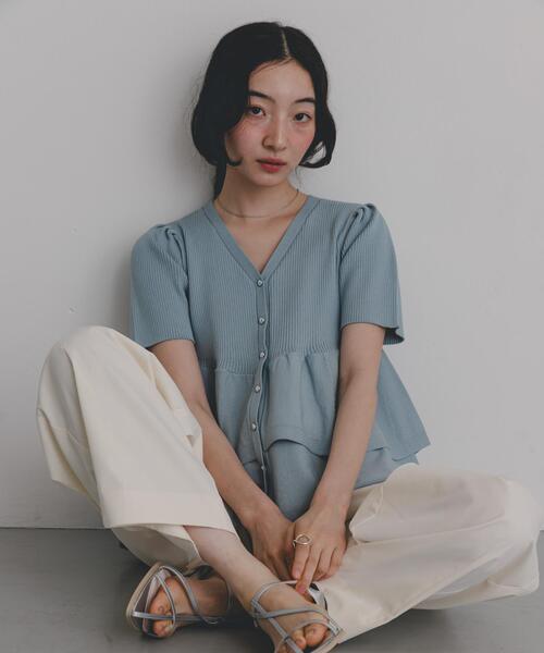 「SENSE OF PLACE by URBAN RESEARCH」 ニットカーディガン ONE グレー レディース_画像3