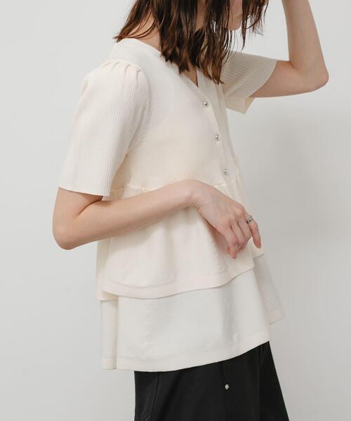 「SENSE OF PLACE by URBAN RESEARCH」 ニットカーディガン ONE グレー レディース_画像5