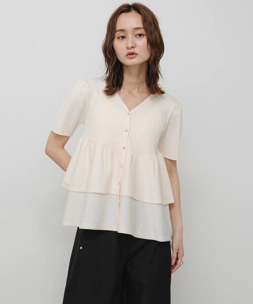 「SENSE OF PLACE by URBAN RESEARCH」 ニットカーディガン ONE グレー レディース_画像6