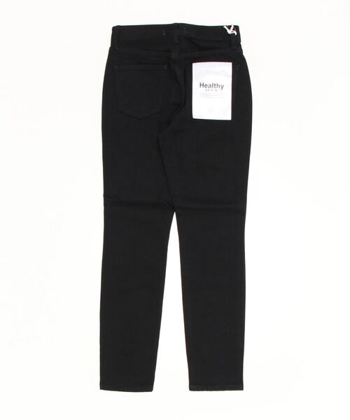 「Healthy denim」 デニムパンツ 23inch ブラック レディース_画像2