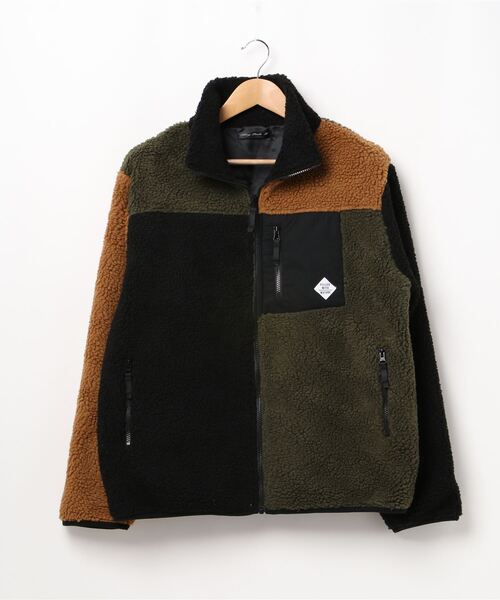 MUG ブルゾン アウター ボアハイネックZIPブルゾン メンズ レディース