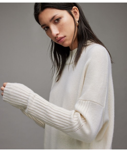 ニット セーター ORION CASHMERE JUMPER | ORION カシミヤ ニット・セーター レディース ALLSAINTS ニット セーター ORION CASHMERE JUMPER | カシミヤ