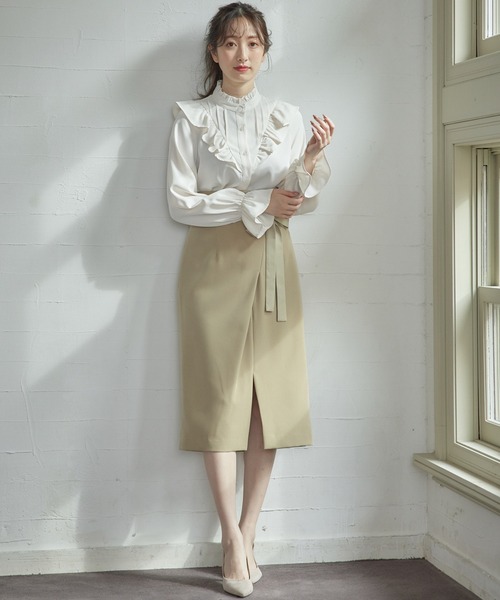 12Twelve Agenda（トゥエルブ アジェンダ） スカート ナローリボン前