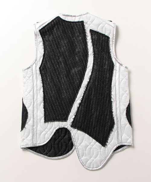 sulvam ベスト ジレ sulvam ベスト ジレ 「sulvam/サルバム」Quilting patchwork