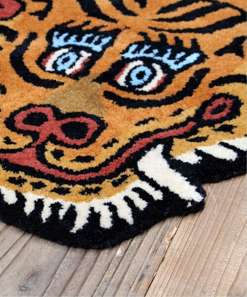 ラグ ラグマット レディース TIBETAN TIGER RUG M チベタンラグ｜zozo｜07