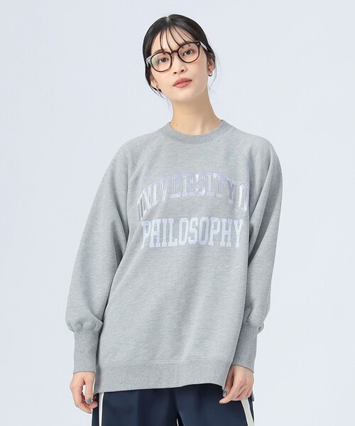 BEAMS HEART（ビームス ハート） トレーナー スウェット プリント