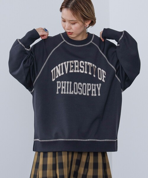 BEAMS HEART（ビームス ハート） トレーナー スウェット プリント