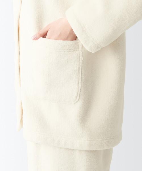 無印良品（MUJI） パジャマ ルームウェア 静電気が起きにくい 着る毛布