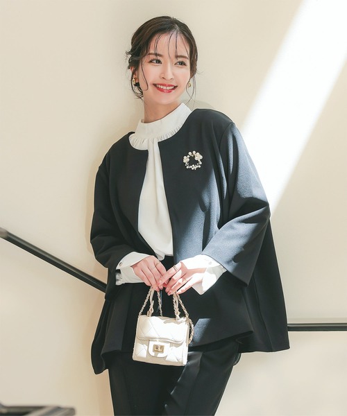 8900□スーツ 美品 ロイスクレヨンセットアップ スーツbc07x1 ドレスプラス DRESS+ セットアップ レディーススーツ ジャケット