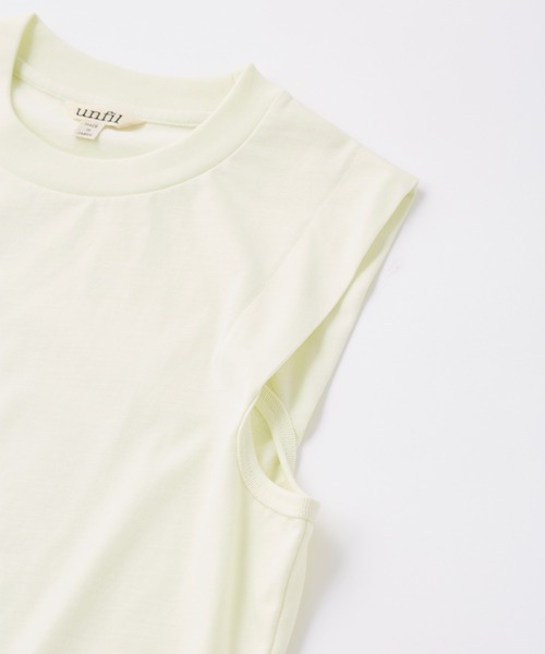 unfil tシャツ アンフィル / organic cotton jersey sleeveless