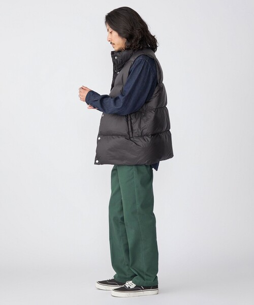 ダウンベスト ベスト SHIPS: 「撥水加工」スーパーライト ダウン