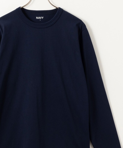 【新品未使用】ベーシッククルーネックTEEネイビー マディソンブルー Tシャツ MADISONBLUE(マディソンブルー)の【HPS別注】HELLO CREW NECK TEE通販