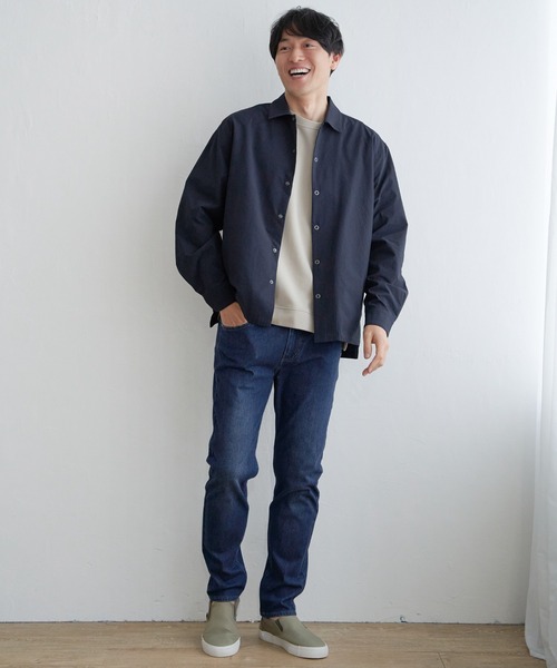 トッカ♡ブルゾン ikka（イッカ） ブルゾン アウター イージーケアサッカースナップ