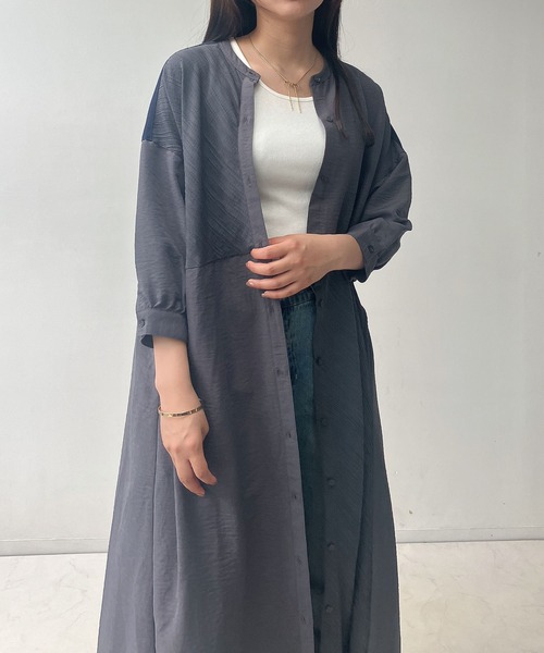 売り切れ LDS♡ボーダー切替ワンピ♡ AS KNOW ワンピース MIX切替えゆったりワンピ―ス : ZOZOTOWN