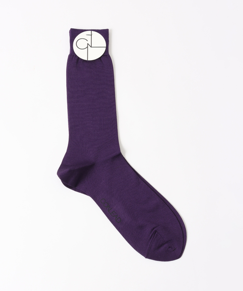 EDIFICE 靴下 「CONLEAD / コンリード」Silk Solid Socks メンズ