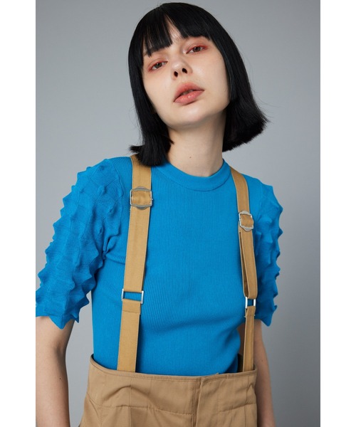 HeRIN.CYE スラックス パンツ Suspender pants サスペンダーパンツ