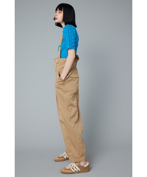 HeRIN.CYE スラックス パンツ Suspender pants サスペンダーパンツ