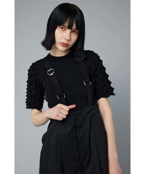 HeRIN.CYE スラックス パンツ Suspender pants サスペンダーパンツ
