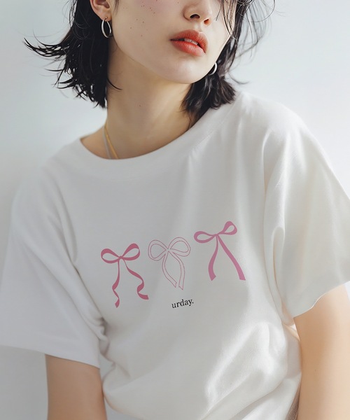 tシャツ urday / Whimsical Ribbon / Tシャツ レディース メンズ