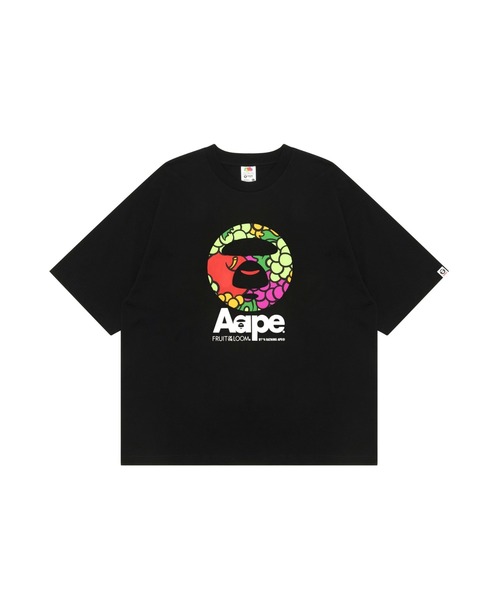 AAPE I LOVE AAPE ブラックTシャツ AAPE 28.5