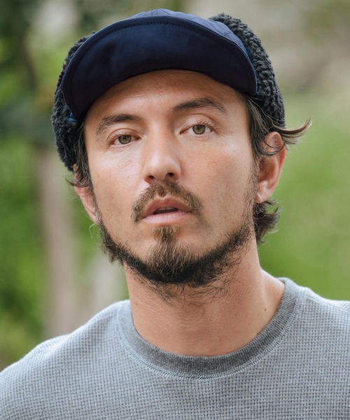 CAMBIO（カンビオ） キャップ 帽子 mko12134-Quilting Flap Cap