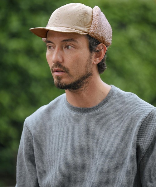 CAMBIO キャップ 帽子 mko12134-Quilting Flap Cap フラップ